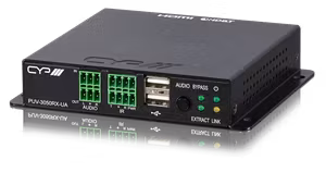 PUV-3050RX-UA UHD+ HDMI over HDBaseT3 Receiver with analogue audio I/O & USB 2.0 pathway (18Gbps, 4K@60Hz 4:4:4, 8-bit, HDR)