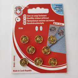 Tryckknappar, 11 mm, 8 st.