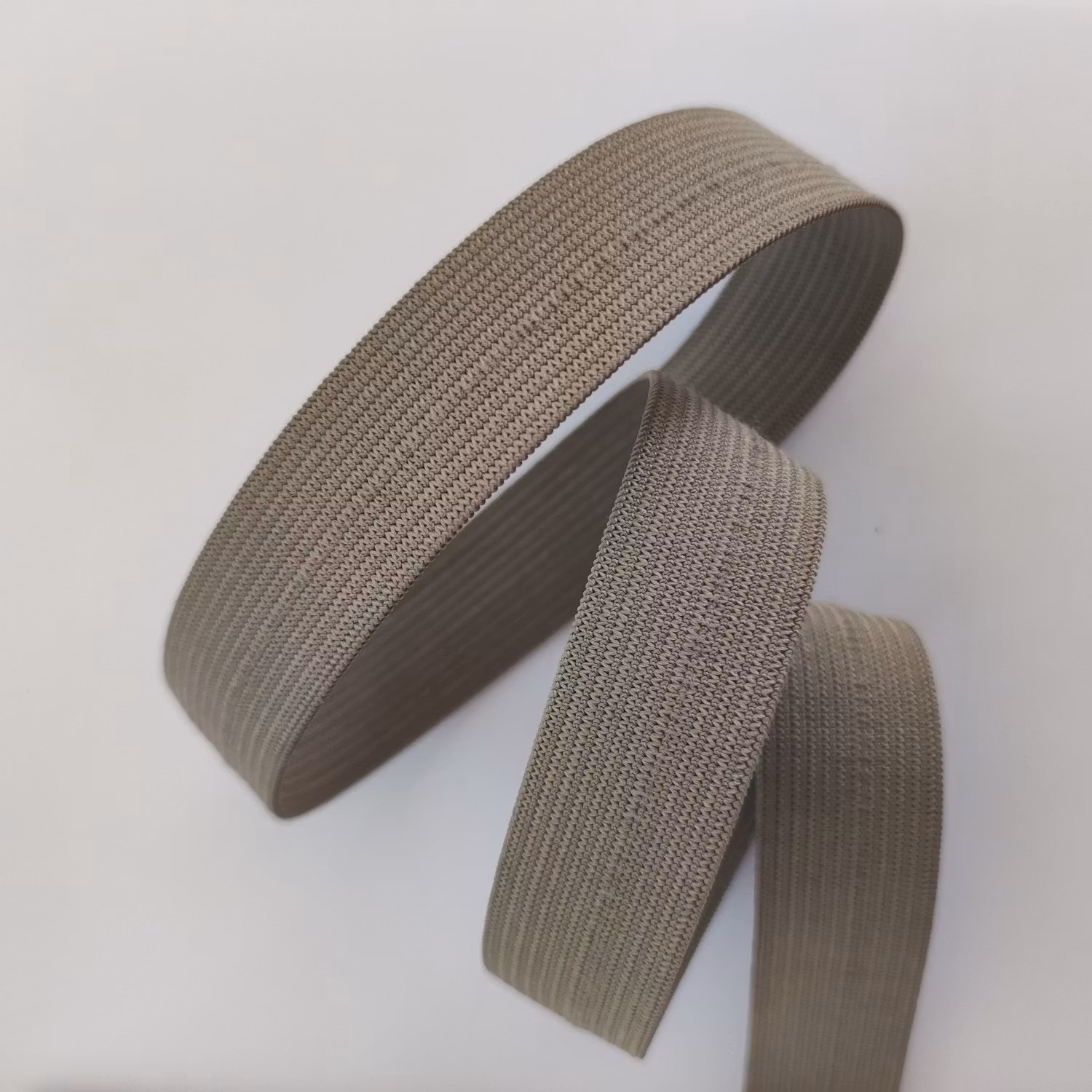 Resår, resårband, gråbeige, 20mm