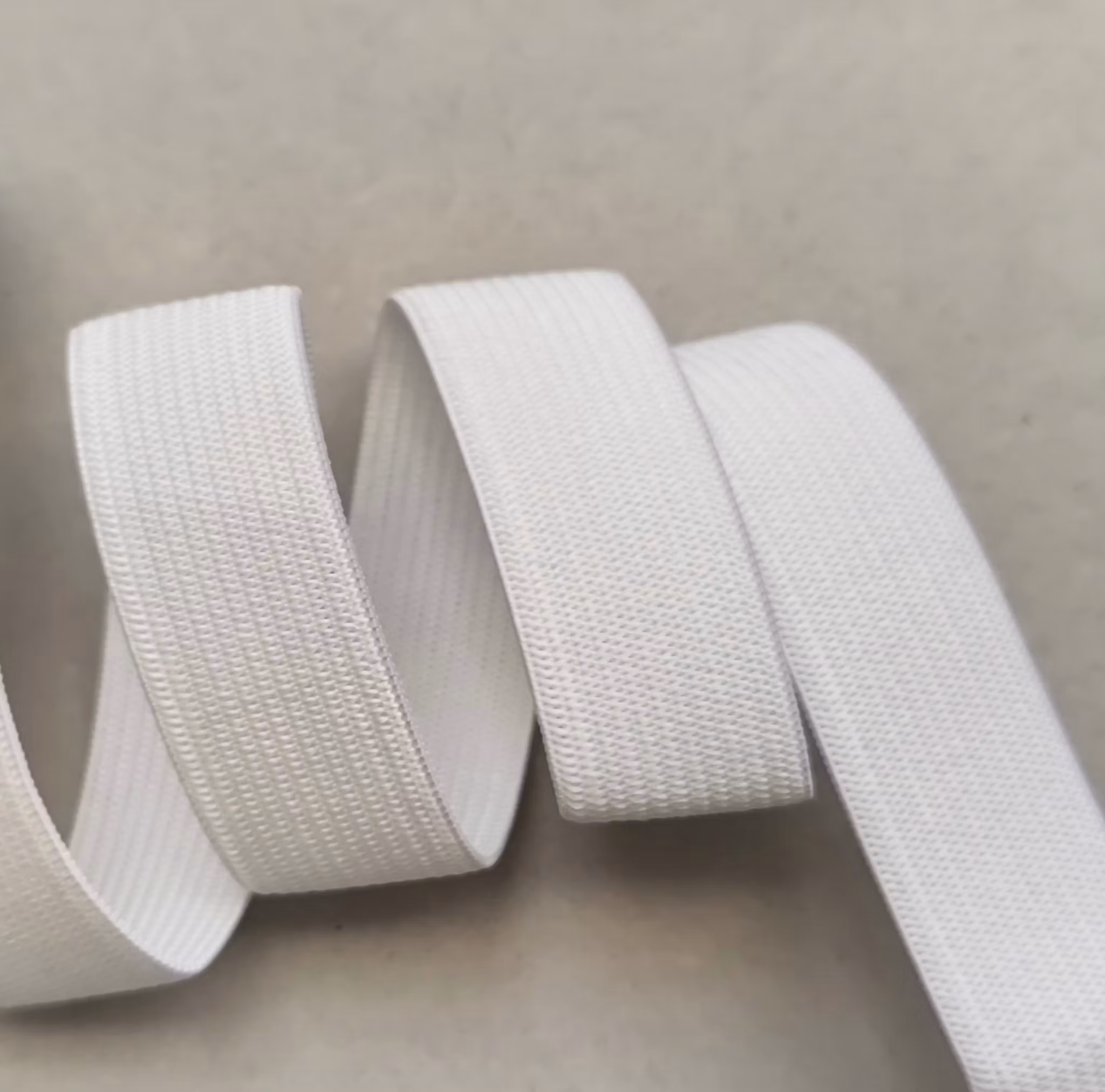 Resår, resårband, vit, 20mm