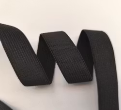 Resår, resårband, svart, 20 mm