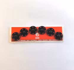 Tryckknappar, 18 mm, 6 st.