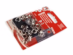 Öljetter med verktyg, 5,5 mm, 20st, Silver