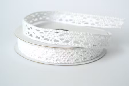 Vit spets 1,1 cm/5 meter