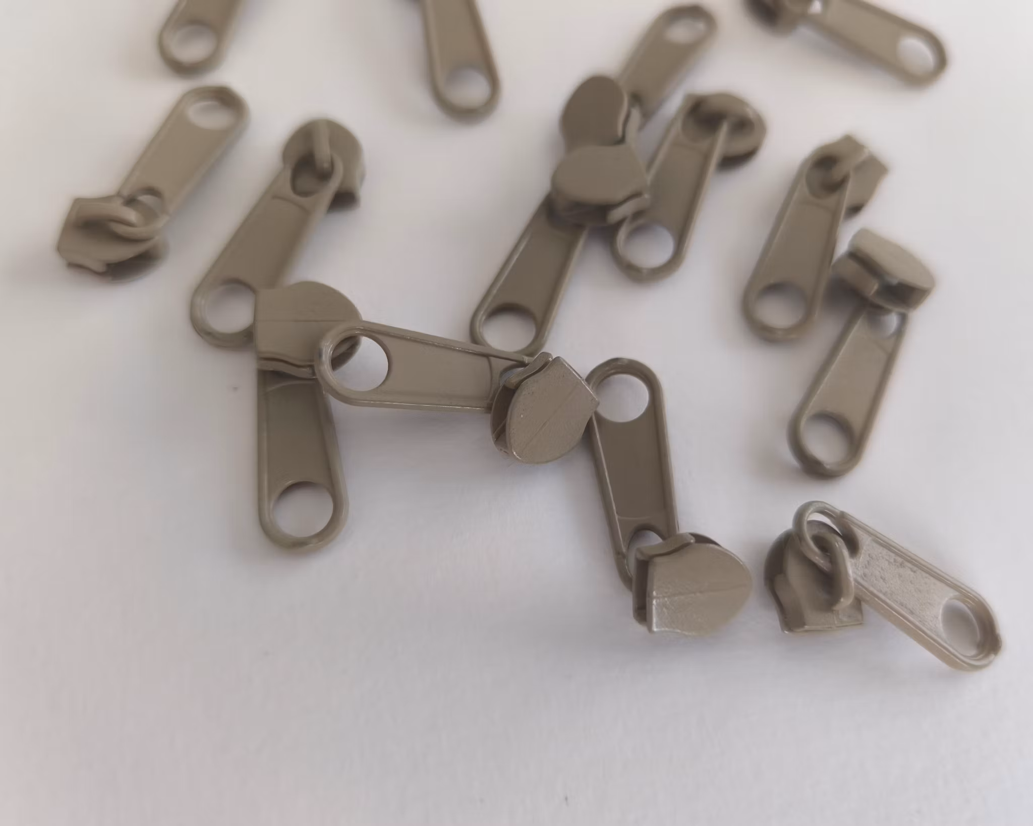 Löpare till 5 mm blixtlås, 308 Beige