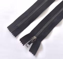 12-20 cm jeanslås, 5 mm. Svart.