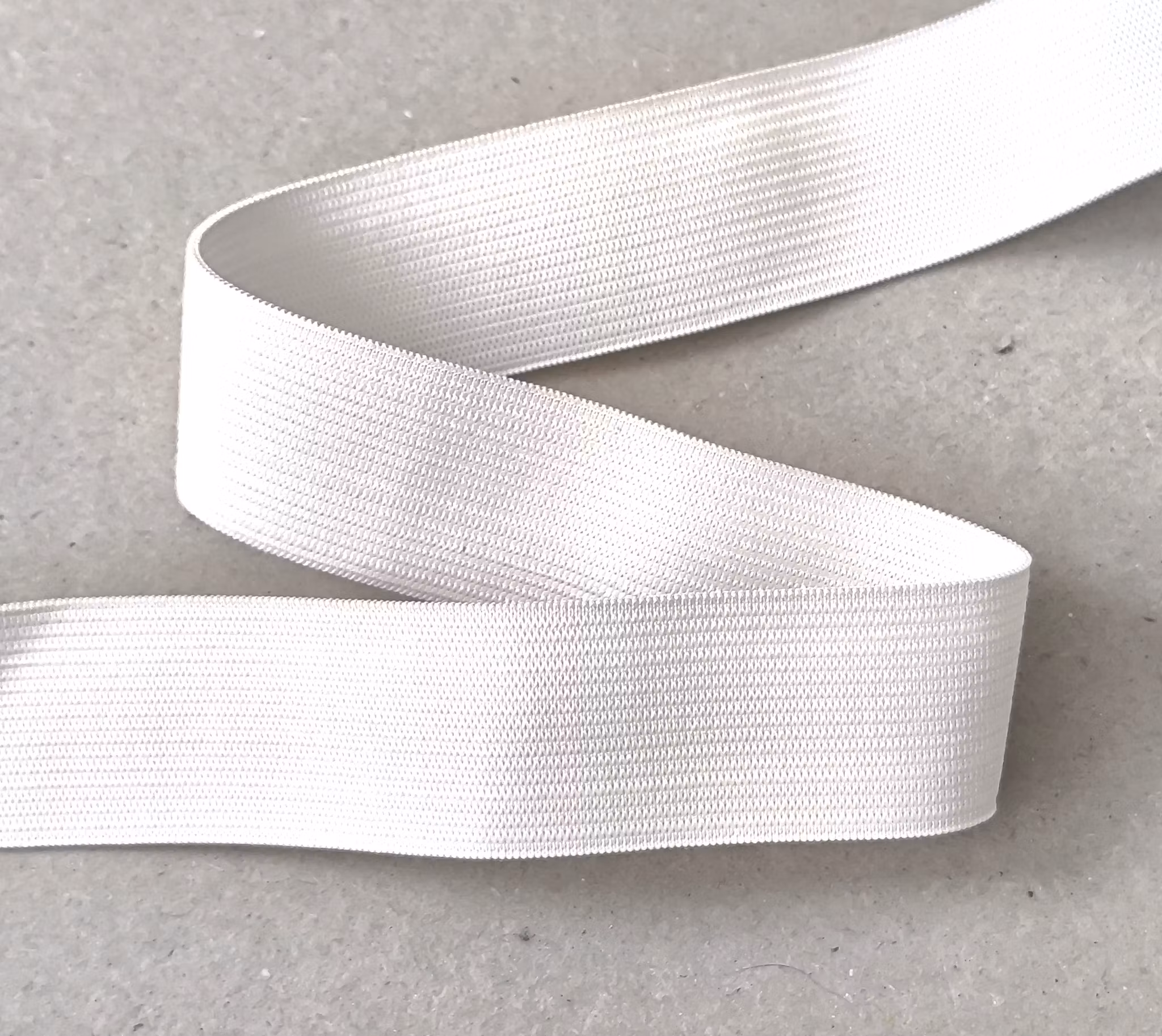 Resår, resårband, vitt, 30 mm