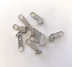 Löpare till 3 mm blixtlås, 307 Ljusbeige