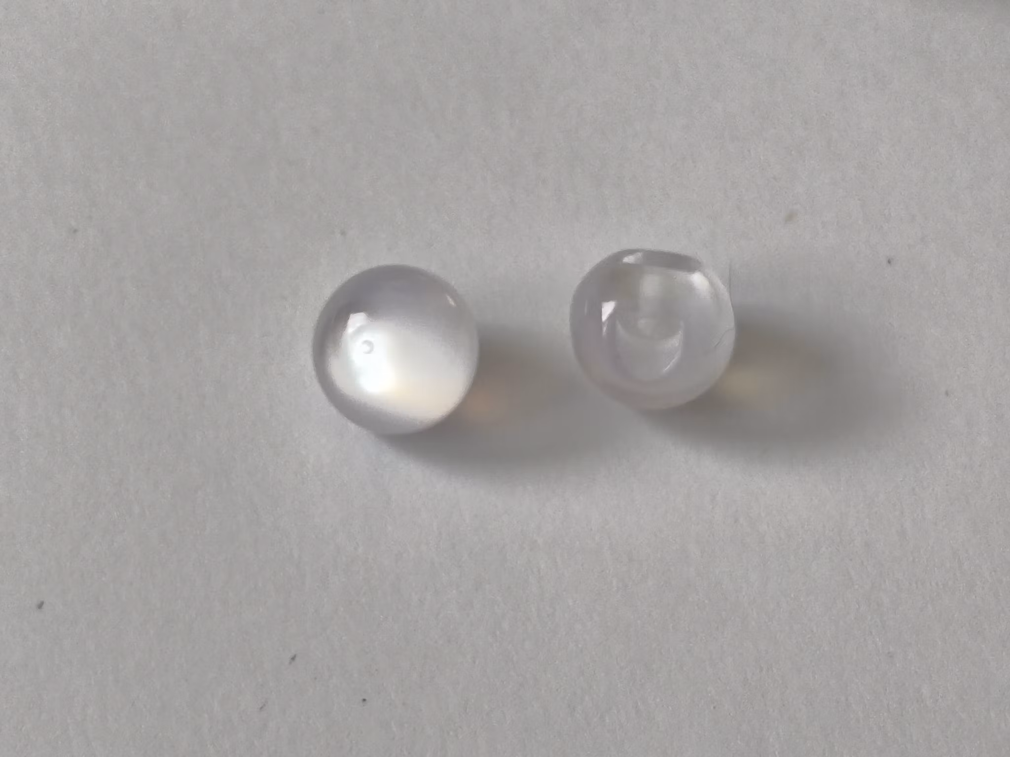 Knappar, "pärlor", D11 mm, 10 st.