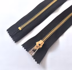 12-20 cm jeanslås, 5 mm. Svart.