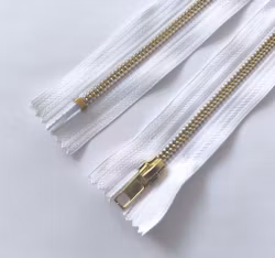 12-20 cm jeanslås, 5 mm. Vit
