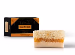 LOOFAH  BAR HONEY GOAT MILK FÖR HONOM