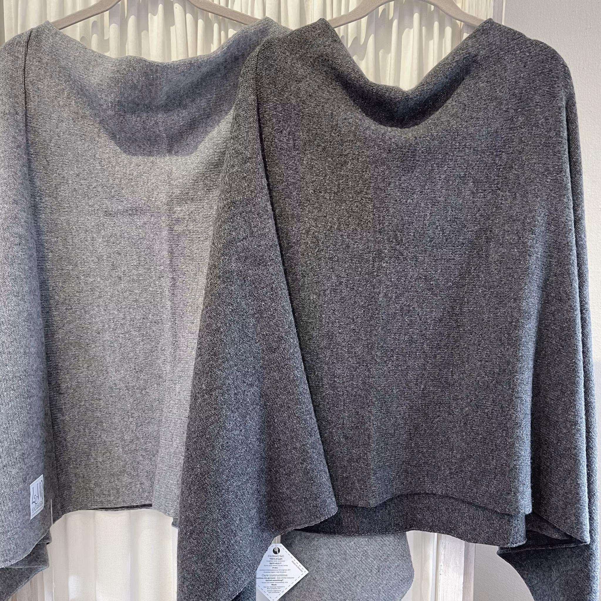 Poncho Enfärgad