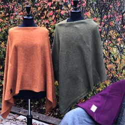 Poncho Enfärgad