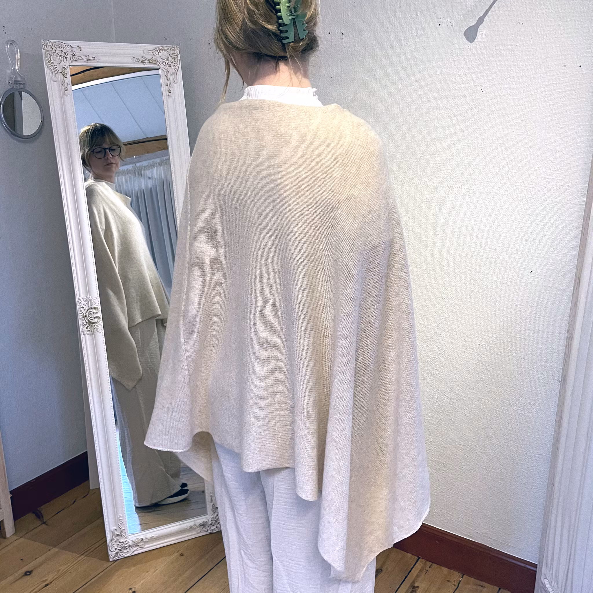 Poncho Enfärgad