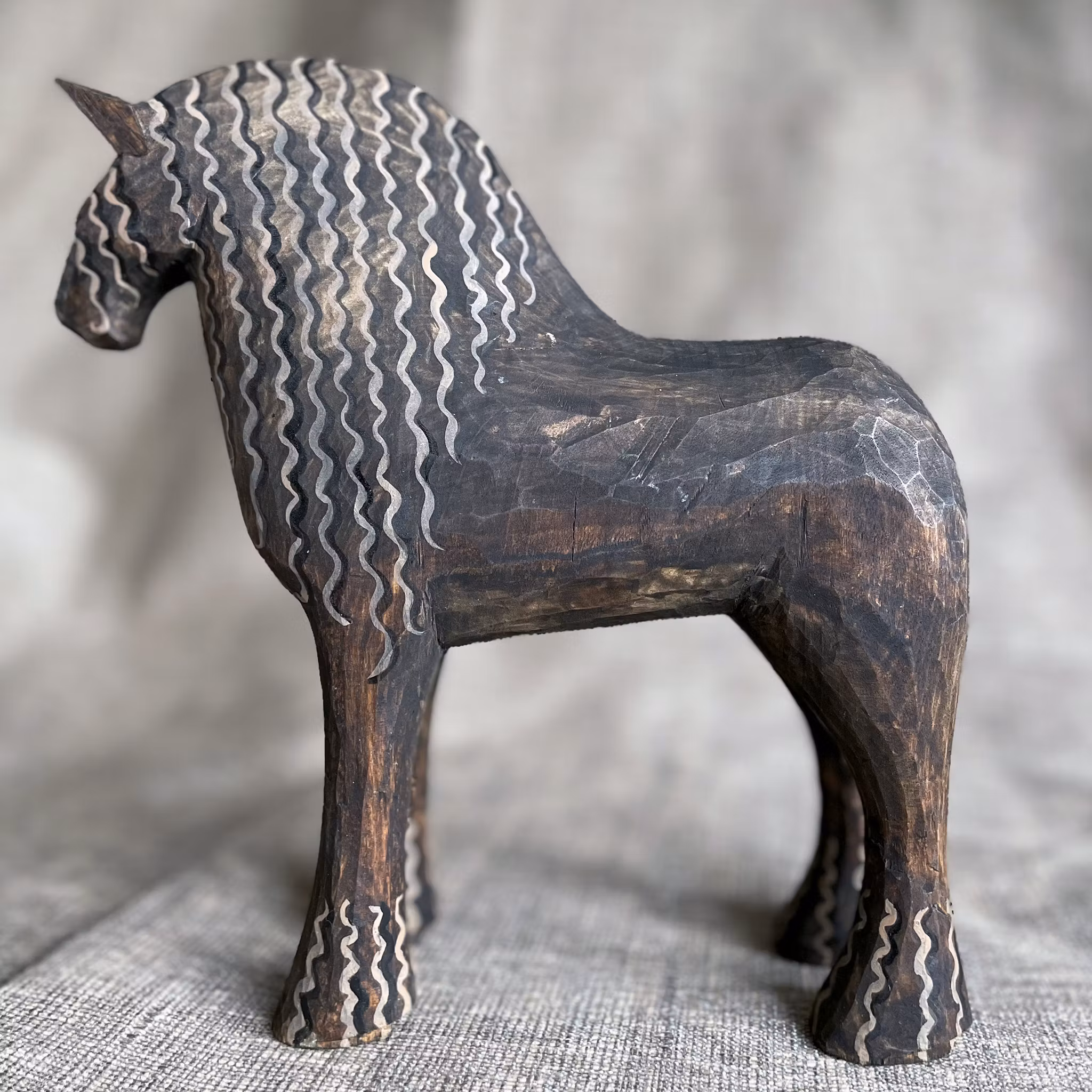 Wooden horse Bauer
