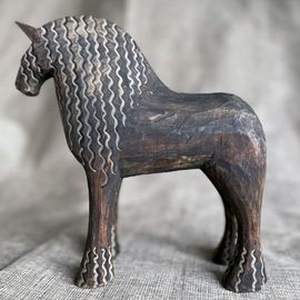 Trähäst Bauer