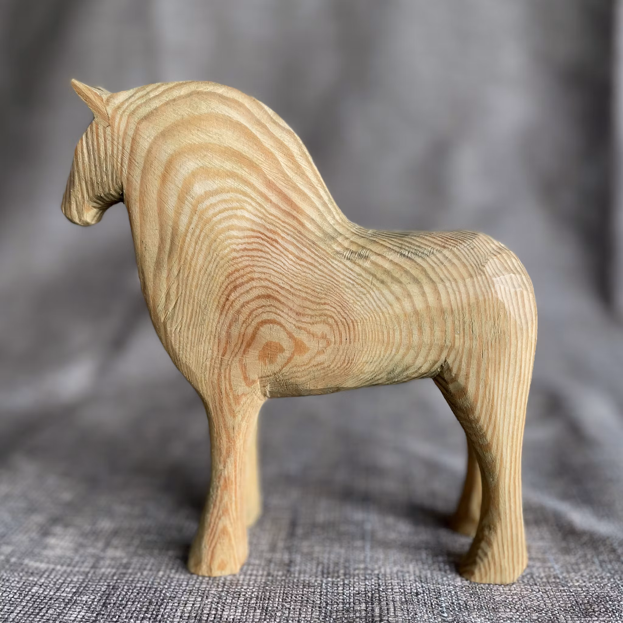 Wooden horse Bauer
