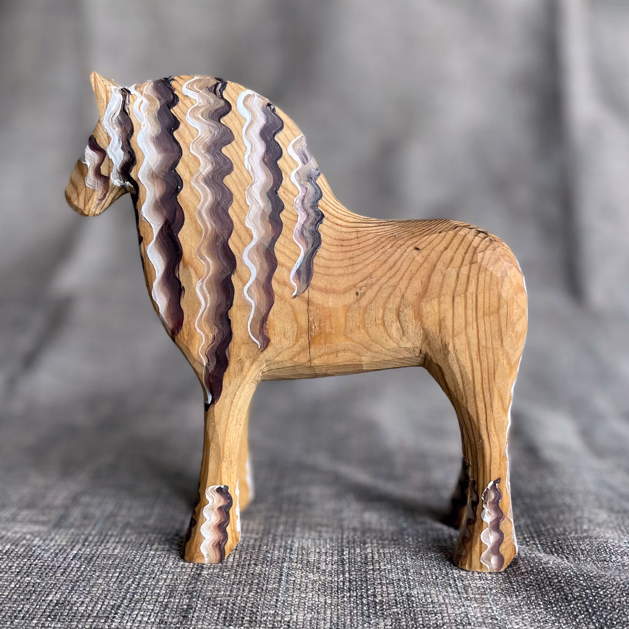 Wooden horse Bauer