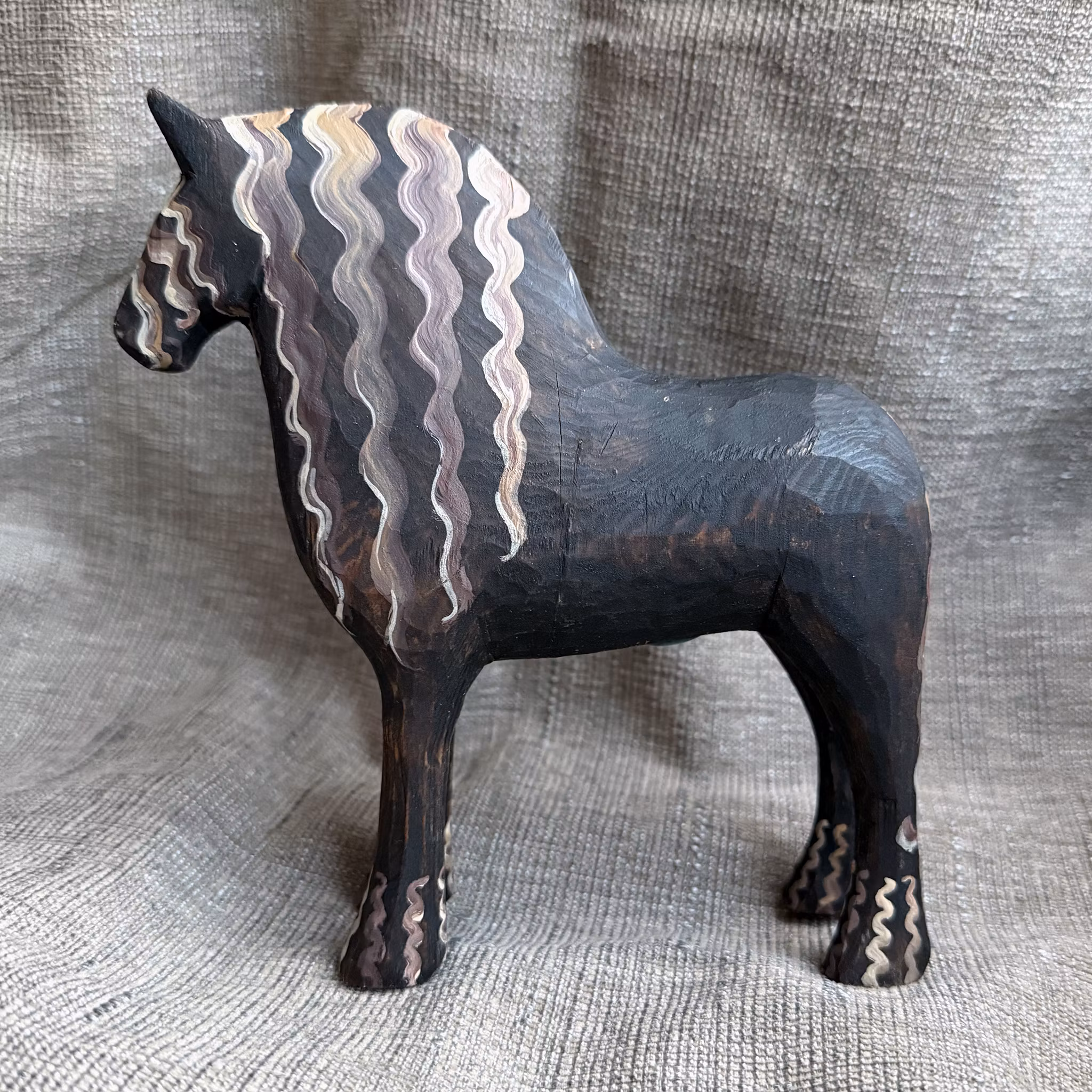 Wooden horse Bauer