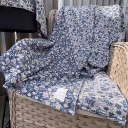 Pläd i ull med murgöna