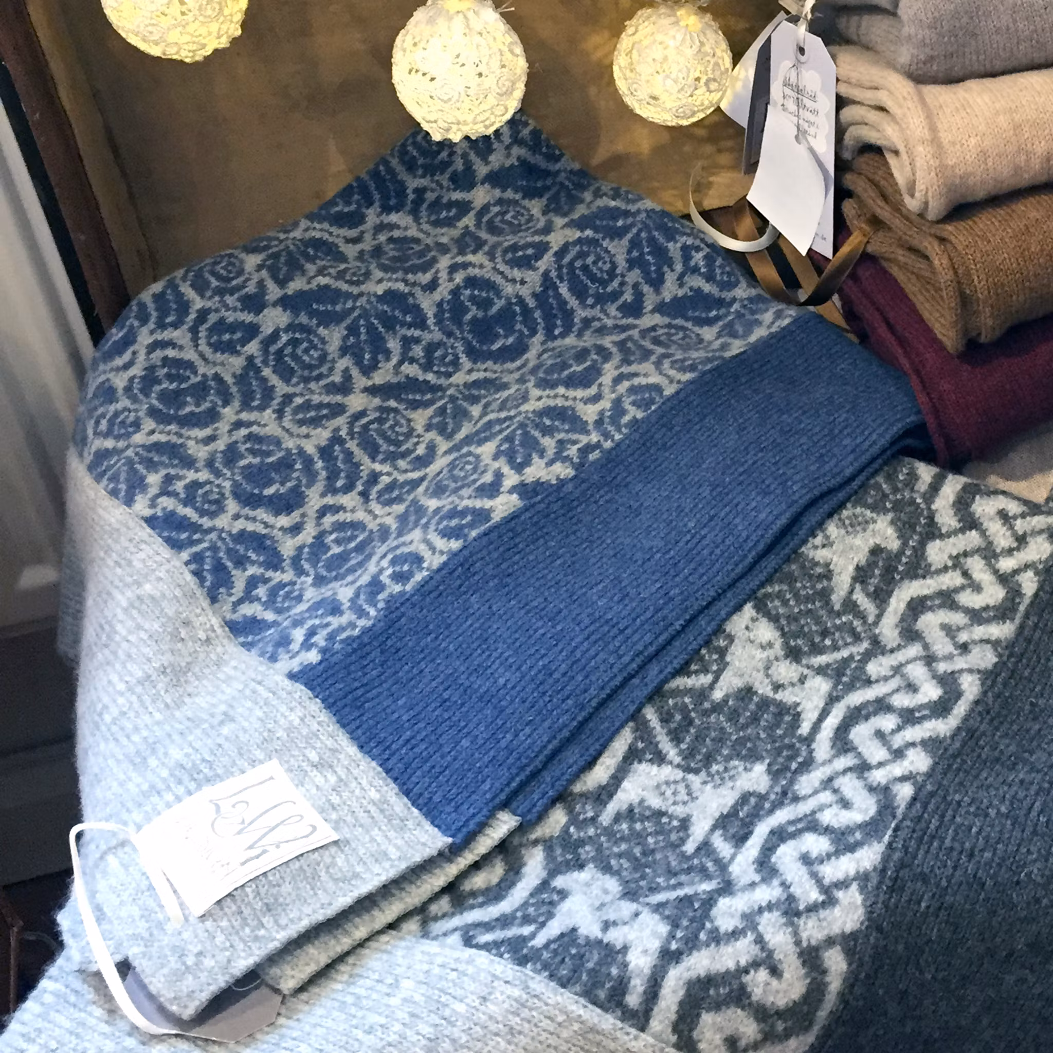 Baby blanket in merino wool