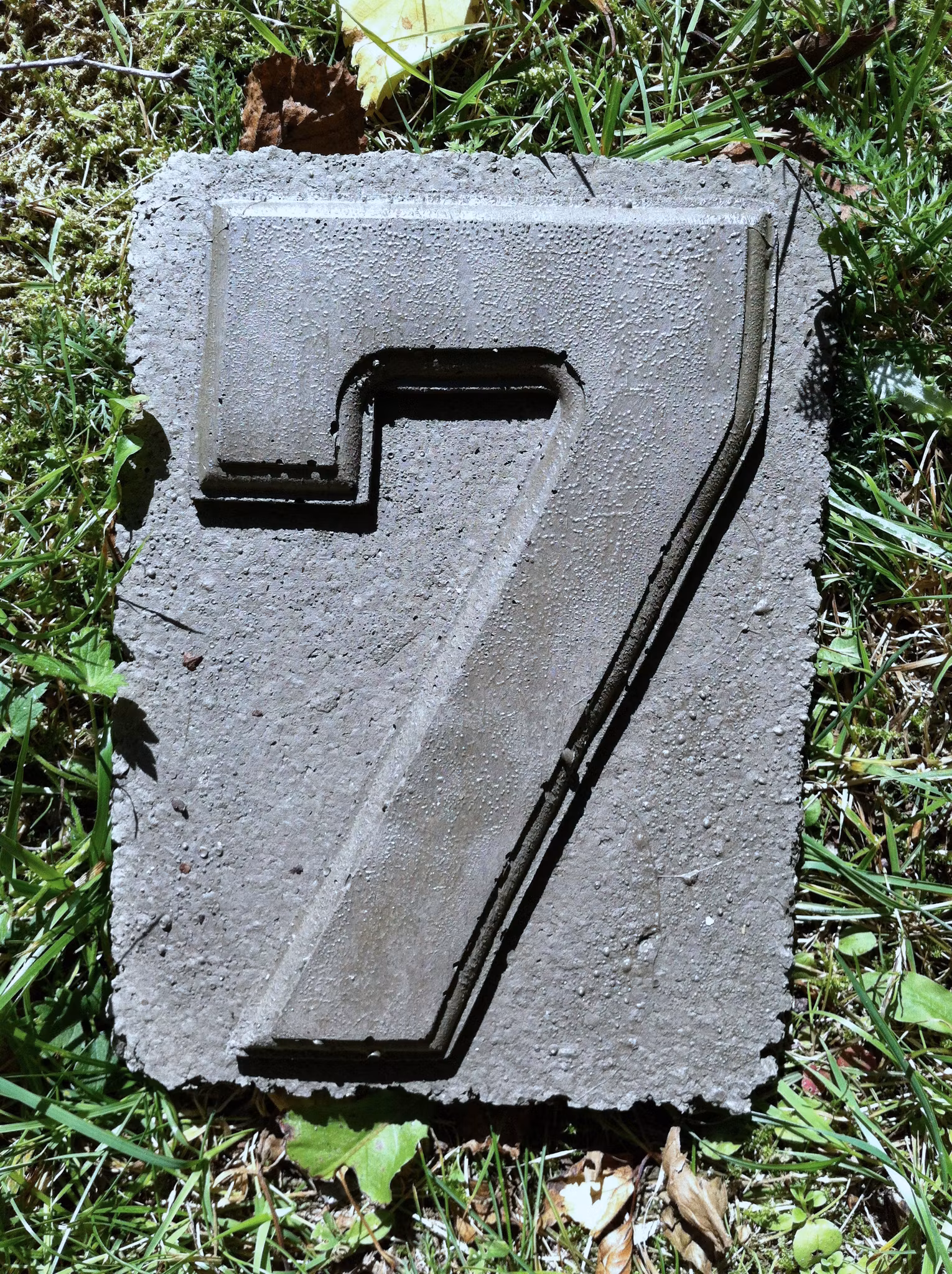 Numbers in concrete