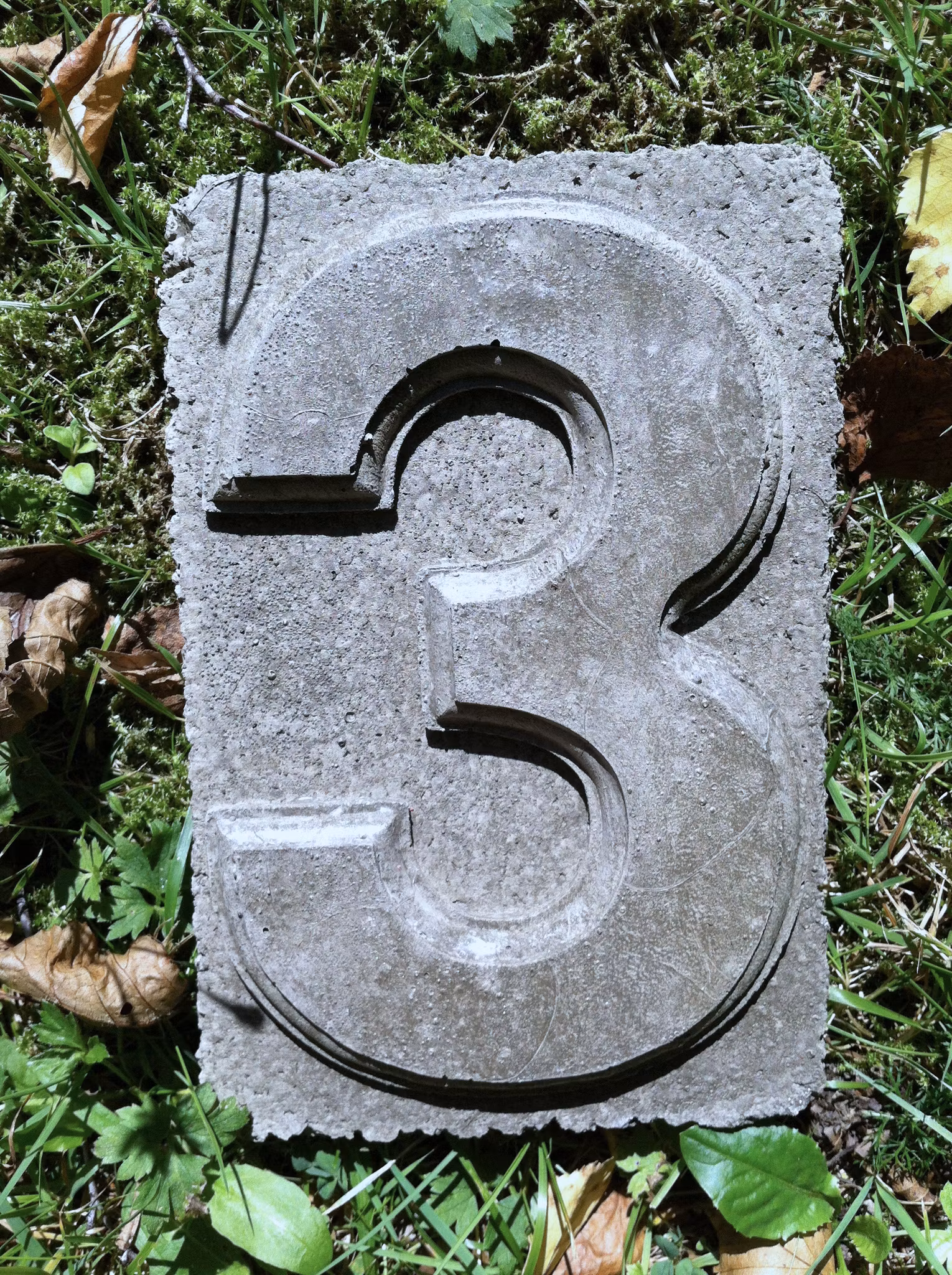 Numbers in concrete