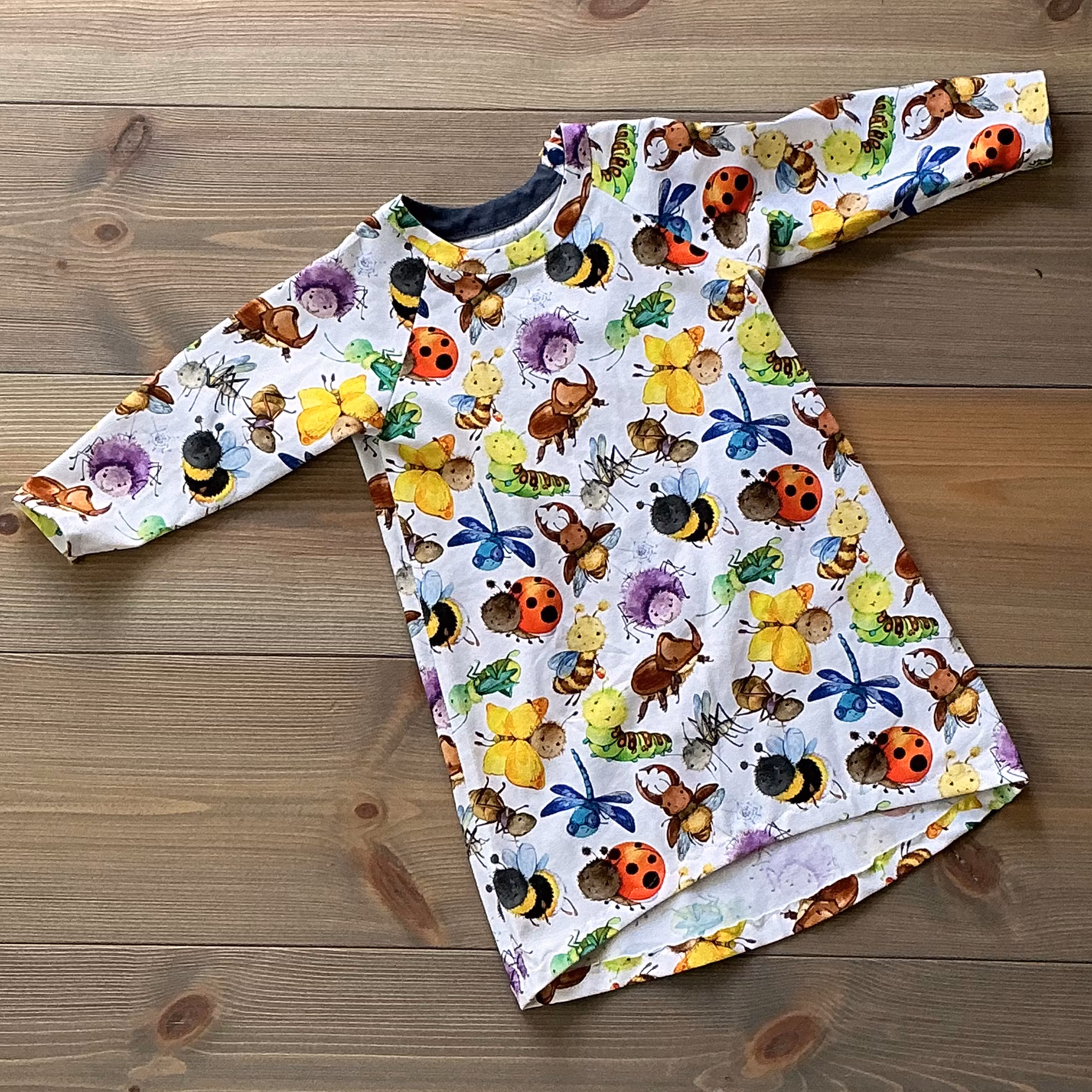 Knit dress for children