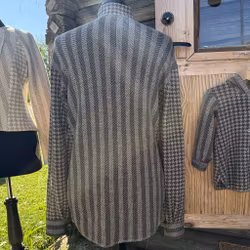 Unisex shirt jacket