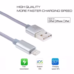 3m, iPhone 8-pins laddare