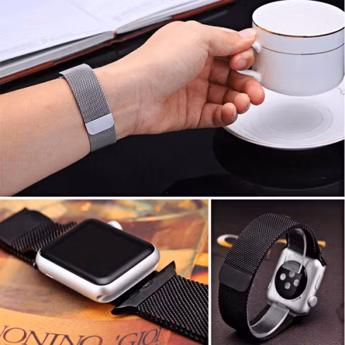 Armband 42mm och 44 mm till Apple Watch Milanese Loop