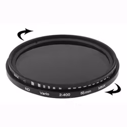 58 mm ND-Filter variabelt mellan 2-400