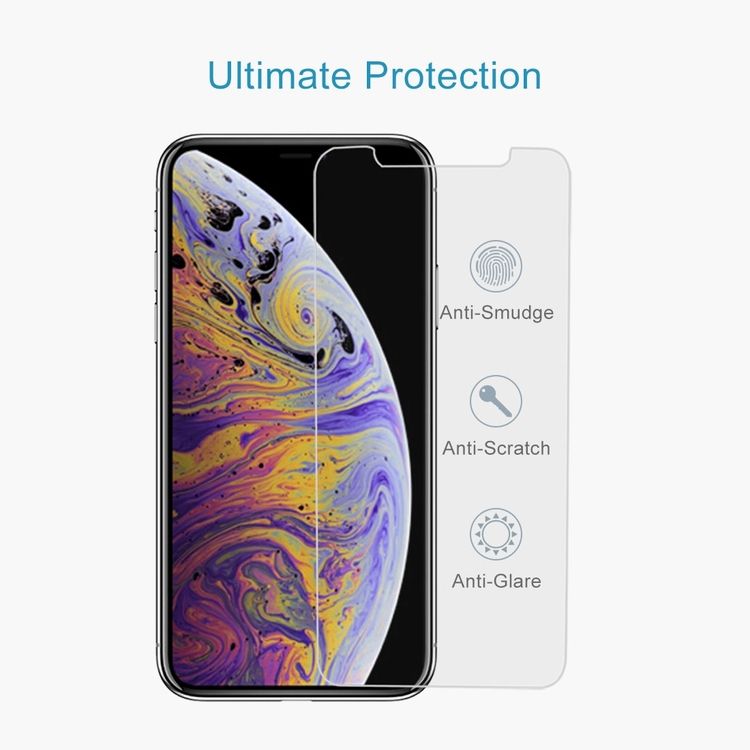 iPhone XS Max Skärmskydd av härdat glas