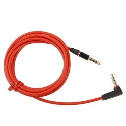 Guldpläterad 3.5 mm audio kabel för ex. iphone, samsung