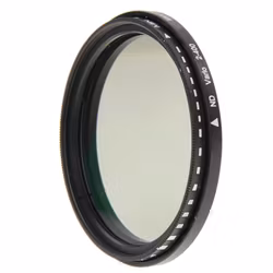 55 mm ND-Filter Gråfilter variabelt mellan 2-400