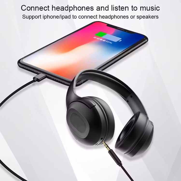 8 Pin till 3.5mm AUX Audio Adapter Kabel