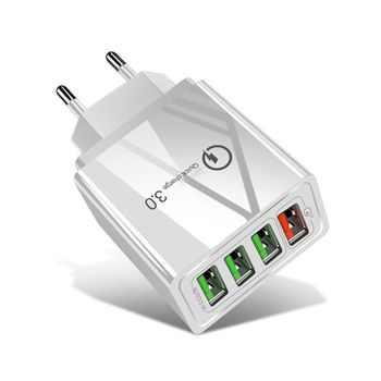 30 W, 1 snabbladdare USB 3.0 + 3 st USB 2.0 uttag i ett