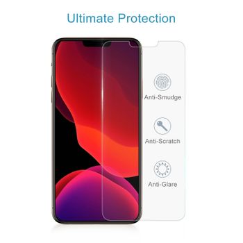 iPhone 13 / 13 Pro / 12 / 12 Pro skärmskydd av härdat glas