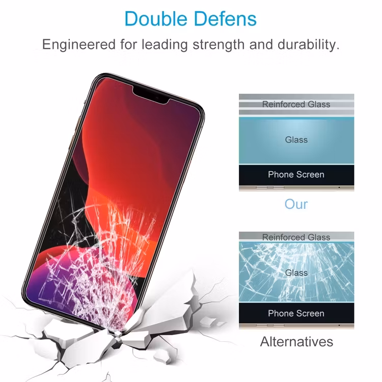 iPhone 12 Pro Max skärmskydd av härdat glas