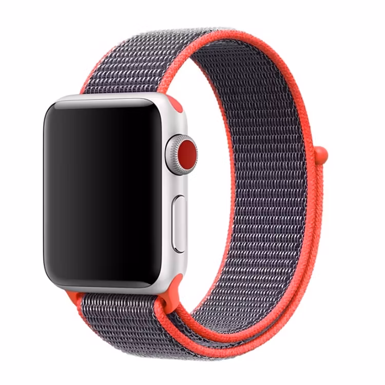 38 & 40 mm armband för Apple Watch i nylon (Magenta)