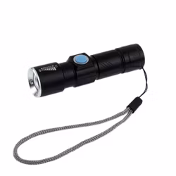 Uppladningsbar LED ficklampa CREE