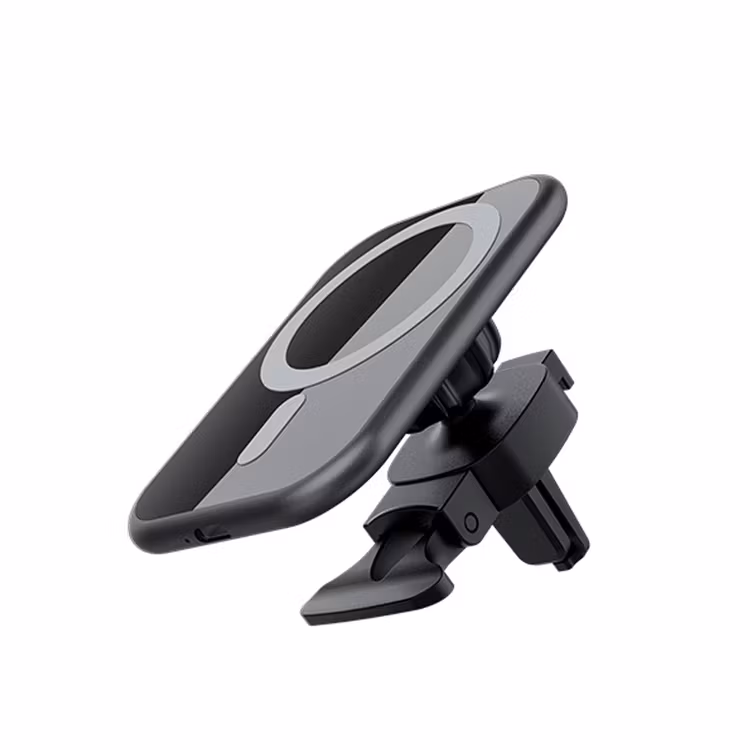 15W Magnetisk trådlös laddare / mobilhållare till bilen för iPhone 12-serien