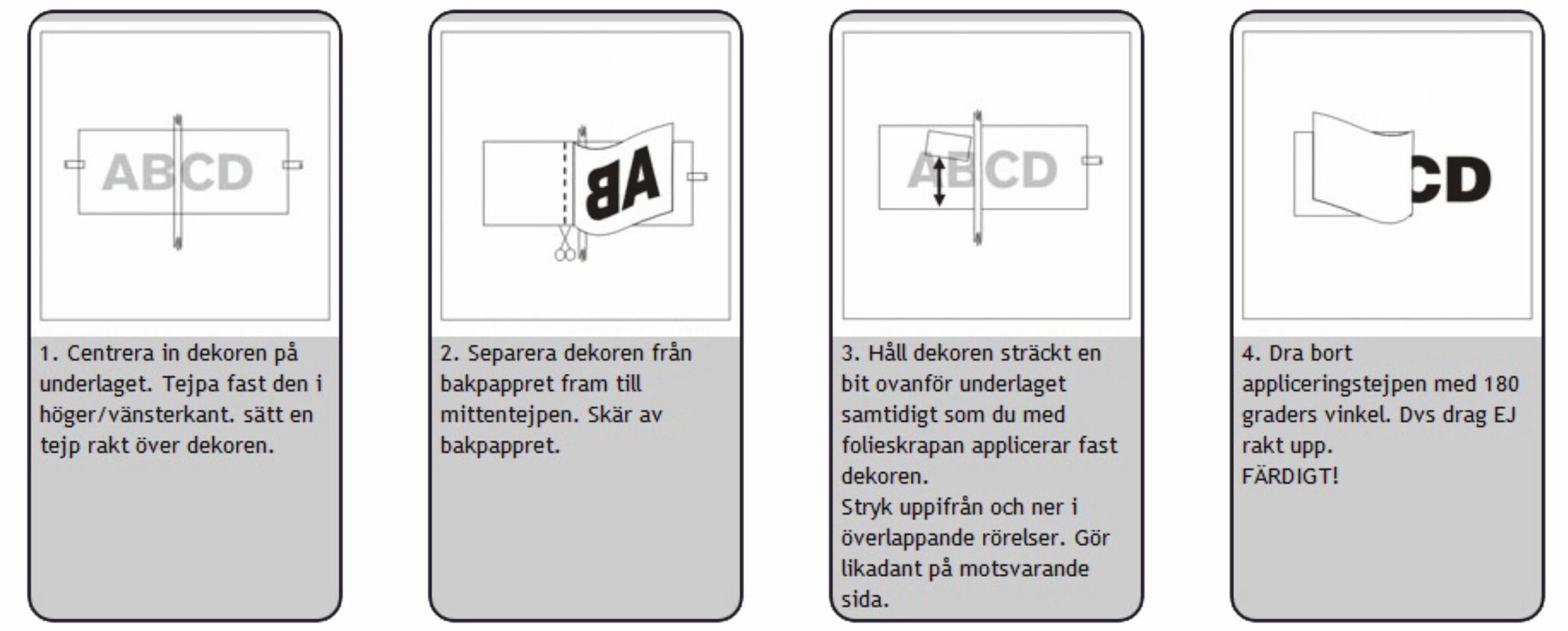 Monteringsanvisning "Klicka här"