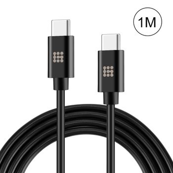 Snabbladdningsdatakabel med OTG Typ-C / USB-C till Type-C / USB-C