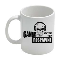 Gamers Dont Die Mugg