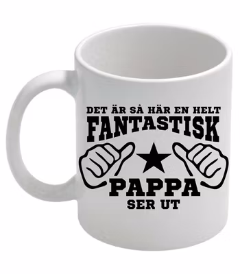 Fantastisk Pappa Mugg