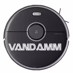"VanDamm" dekal till robotdammsugare 28x3,5cm