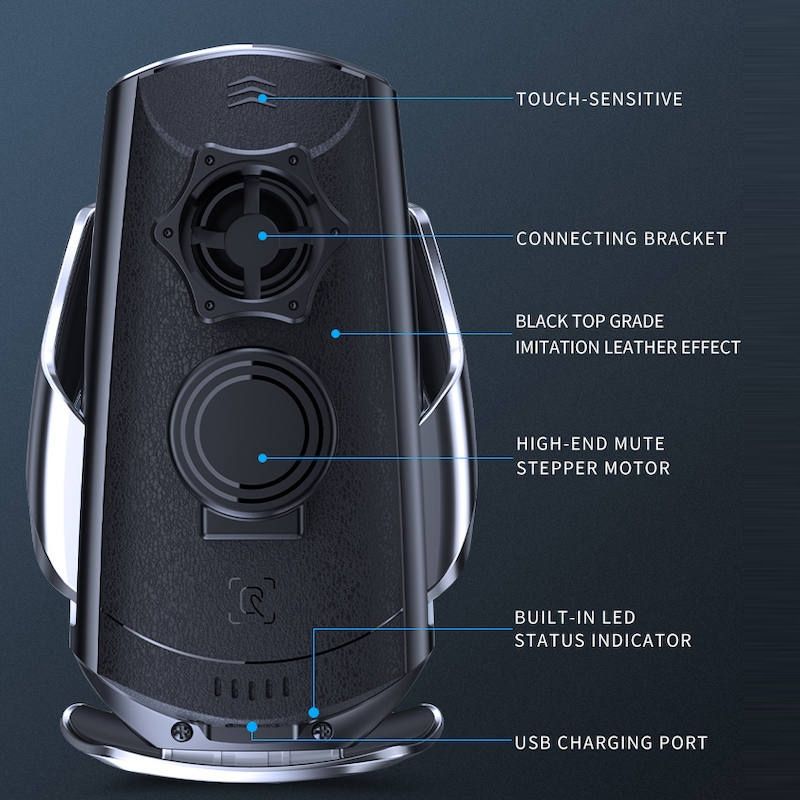 Smart trådlös laddare till bilen med sensor