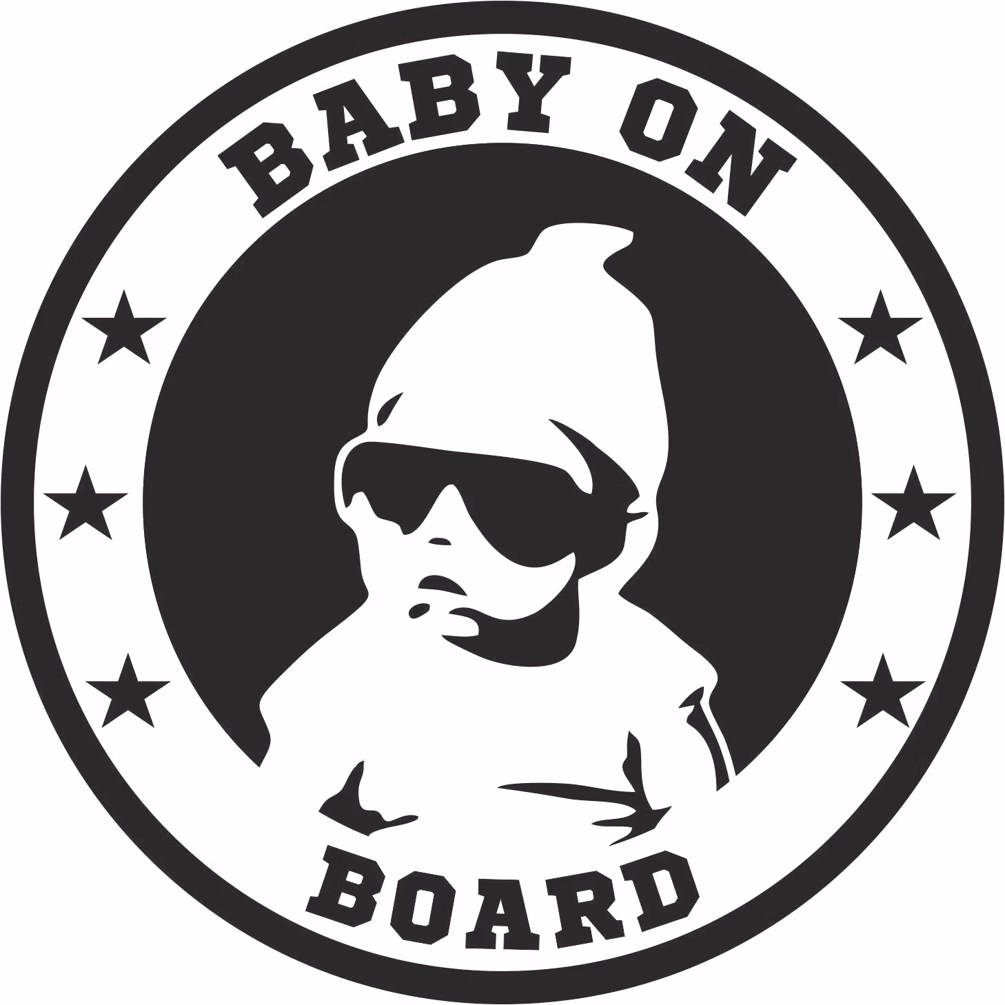 Dekal baby on board